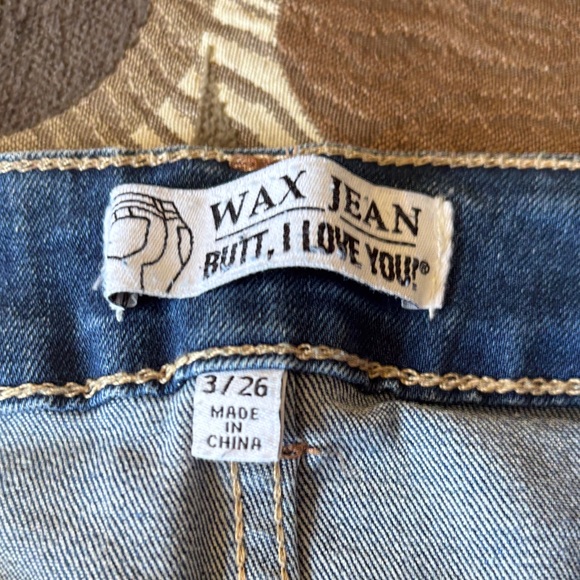 Wax Jean Women’s Dark Blue Skinny Stretch Jeans - Picture 2 of 4